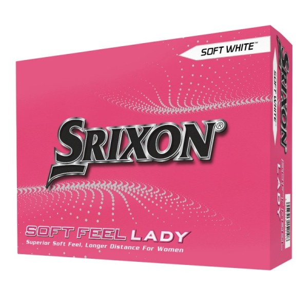 Bolas de Golf Srixon Soft Feel Lady 2023 Pack 12